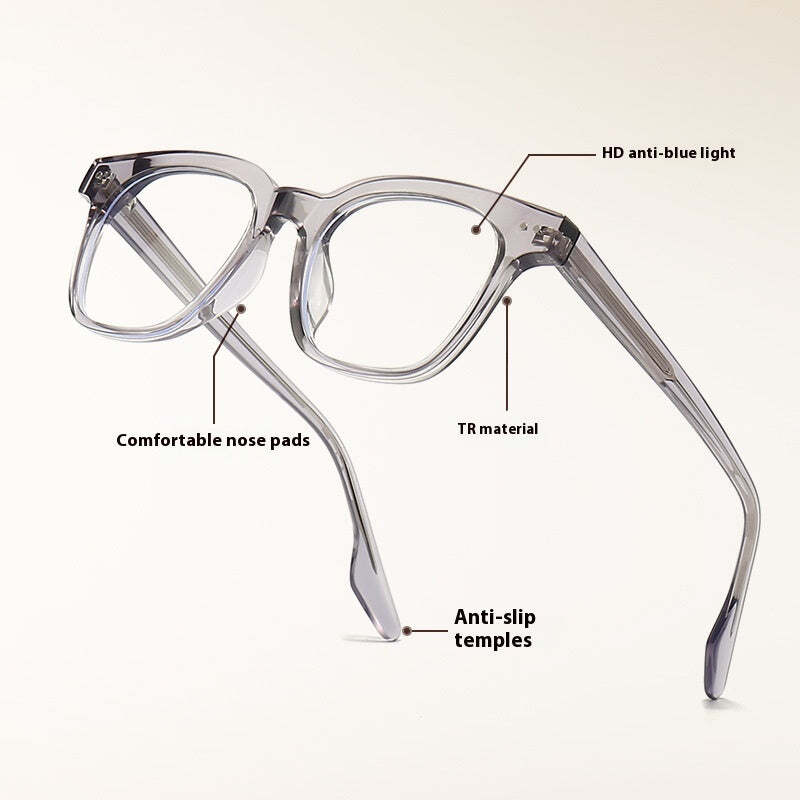 Large Frame TR90 Glasses Myopia Degrees