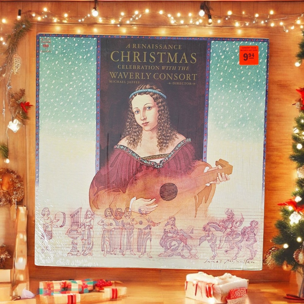 Waverly Consort A Renaissance Christmas Vinyl LP 1977 Open Shrink