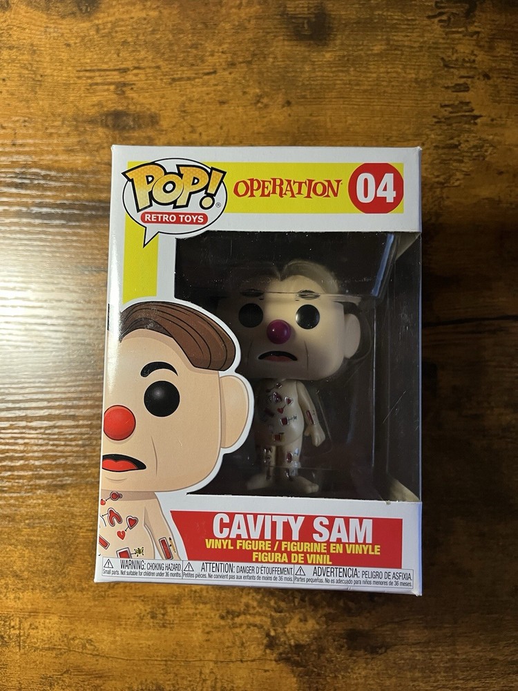 Funko Pop! Vinyl Figure Operation Game Cavity Sam #04 BOX DAMAGE