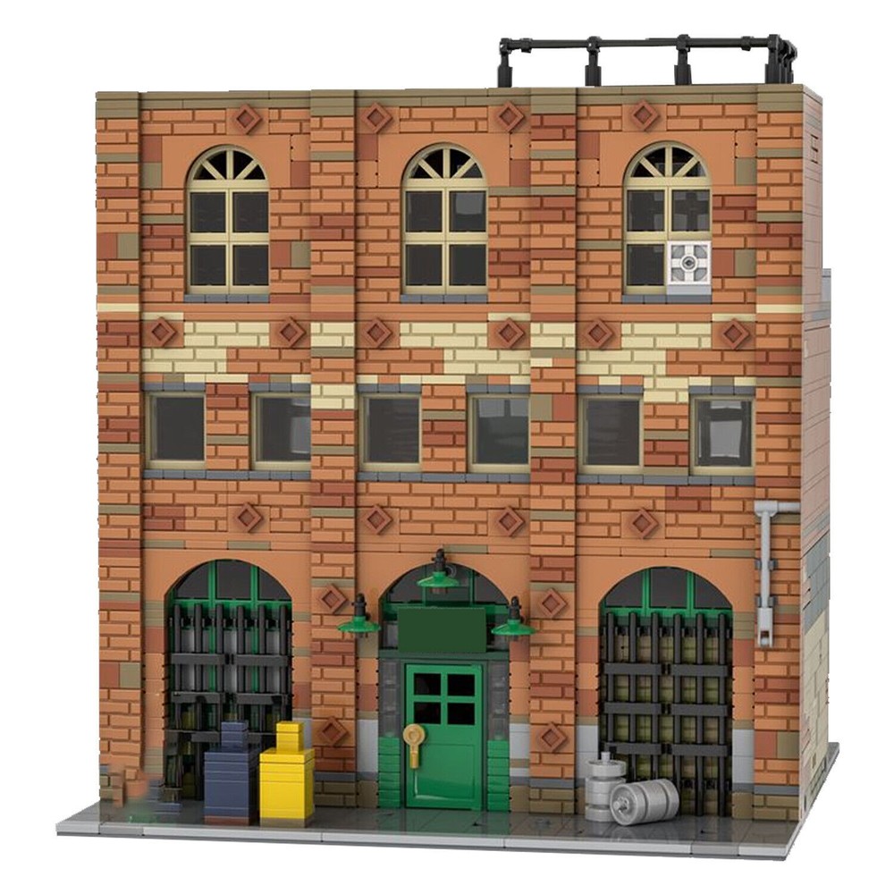 Worst Bar Modular Pub Building Blocks Toy Set 2541pcs for Interior Design