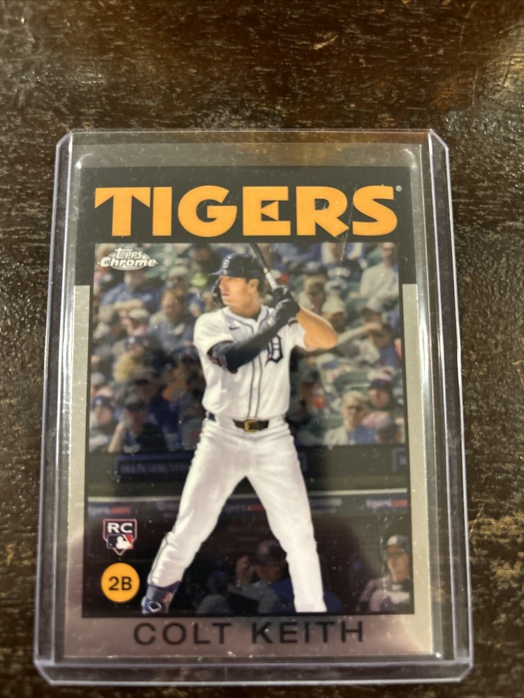 Colt Keith 2024 Topps Chrome Lids Mitchell & Ness Exclusive Rookie Card SP #23