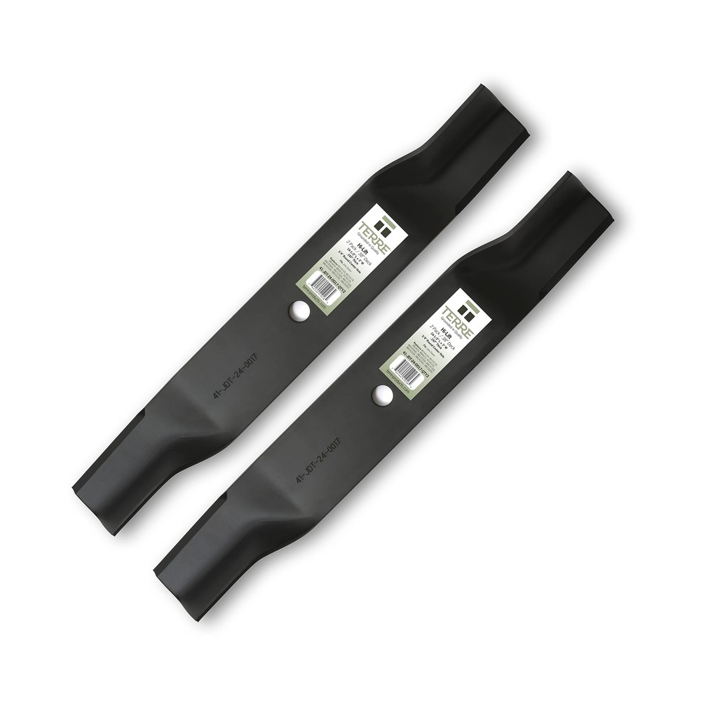 Terre Products, 2 Pack, High Lift Lawn Mower Blades, 38 Inch Deck, X300 and L...