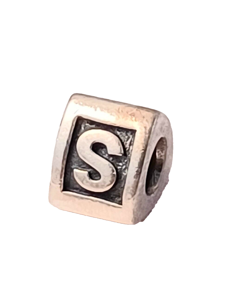 Pandora Sterling Silver S Letter Charm