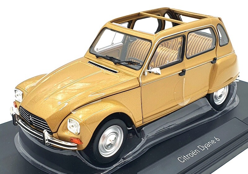 Norev 1/18 Scale Diecast 181619 - Citroen Dyane 6 1978 - Beige Opale Metallic