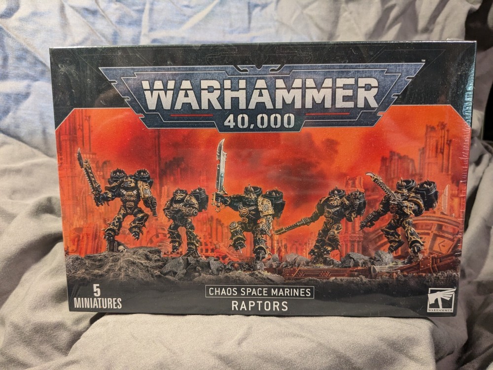 ***NIB and Factory Sealed*** Chaos Space Marines Raptors Warhammer 40K