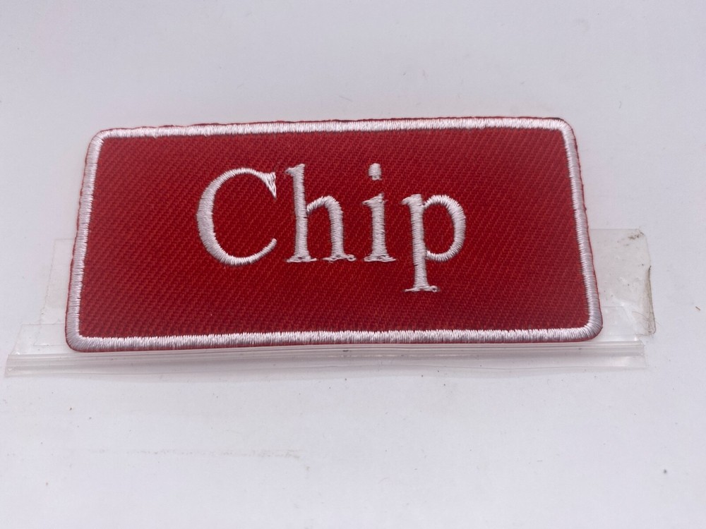 PARCHE NUEVO BORDADO PARA COSER/PLANCHAR CON NOMBRE COLORES SURTIDOS