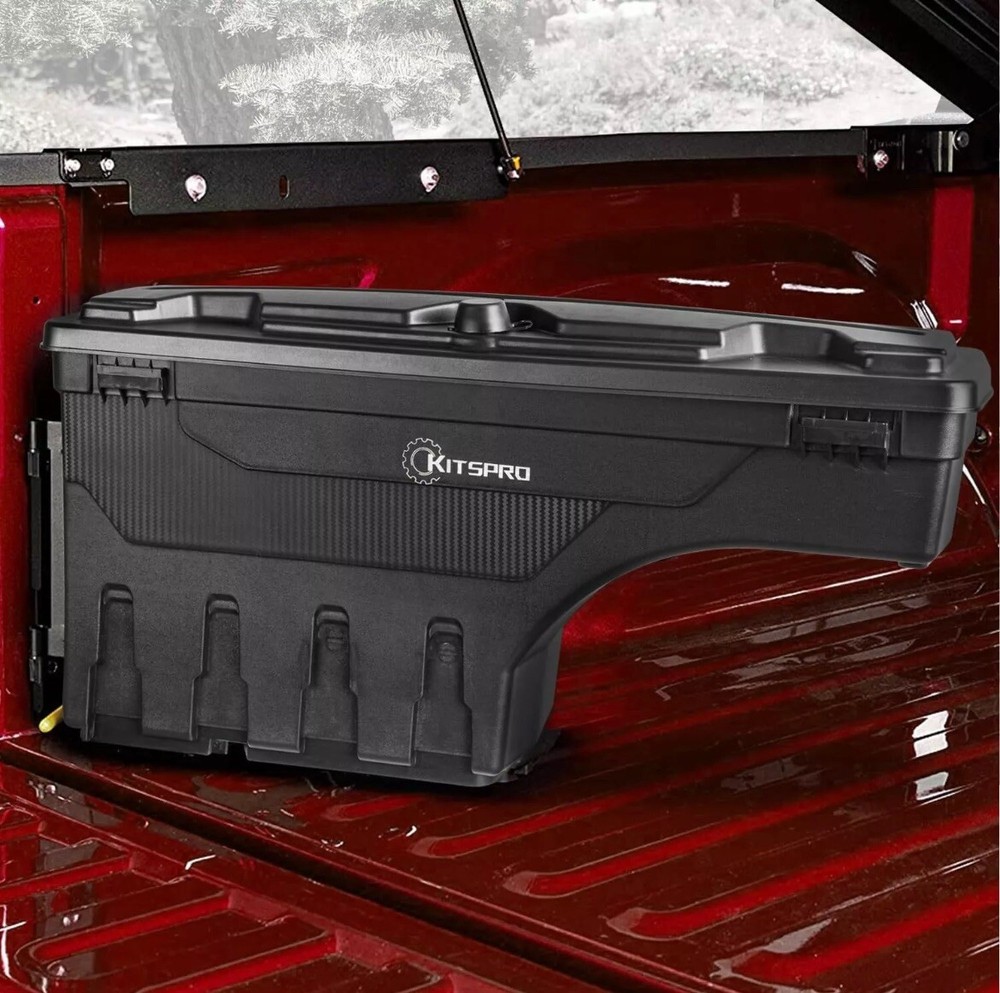 KitsPro Truck Bed Tool Box for 2002-2018 Dodge Ram 1500, 2500, 3500 Left Driver