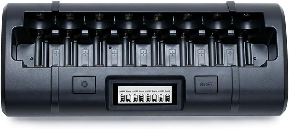 MH-C808M Multi-Battery Charger for AA AAA C D NiMH NiCd