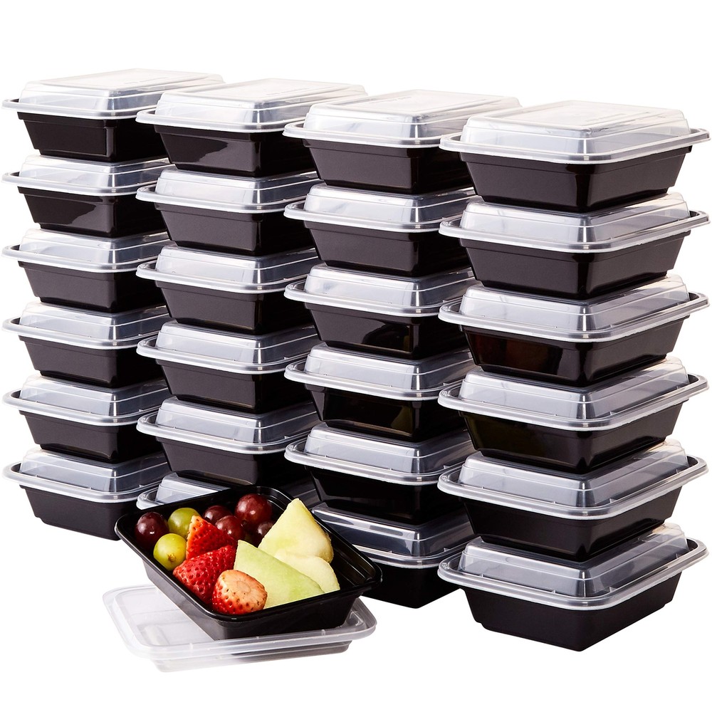 Commercial-Grade BPA-Free Durable Plastic Food Storage Containers