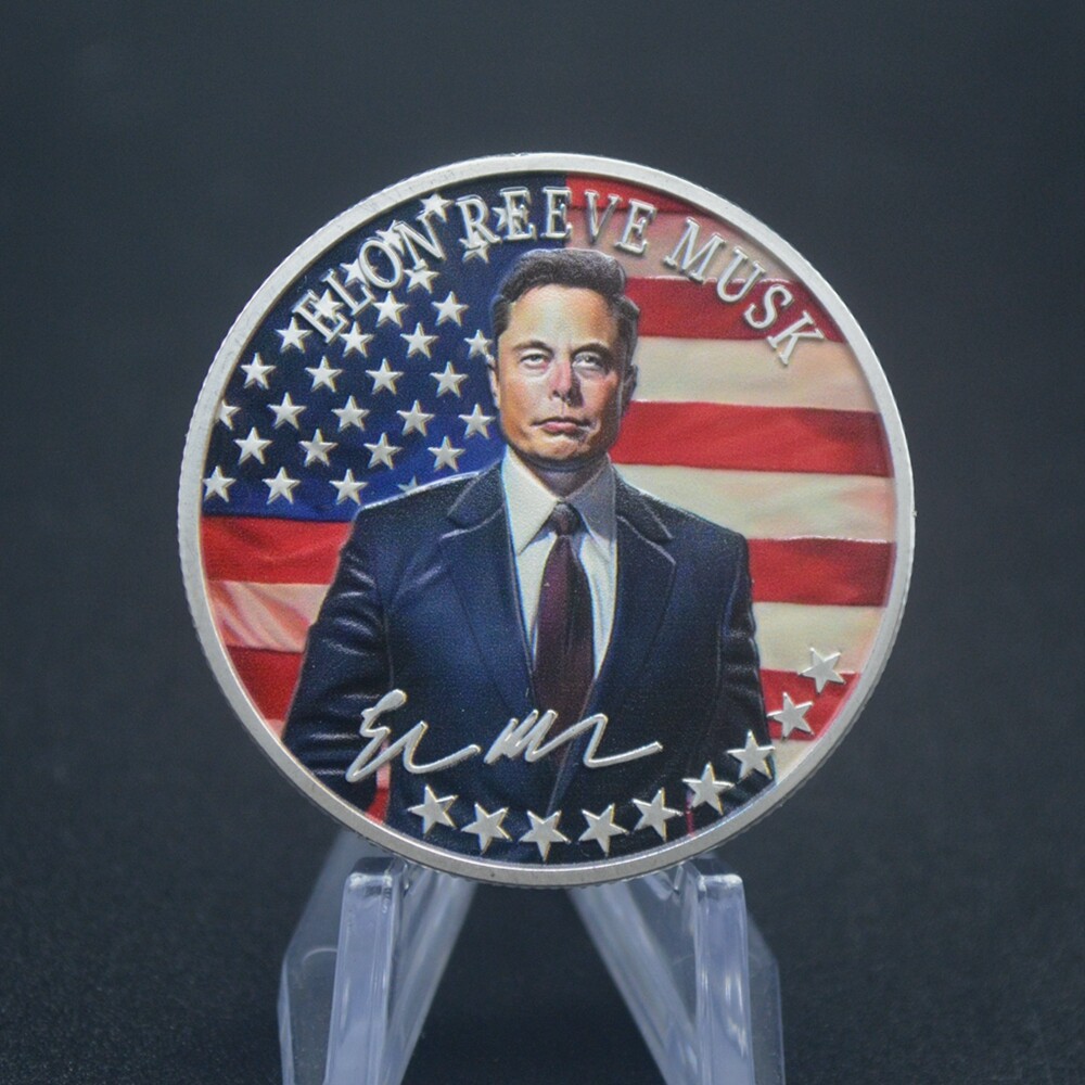 Elon Musk Challenge Coin Souvenir Coin