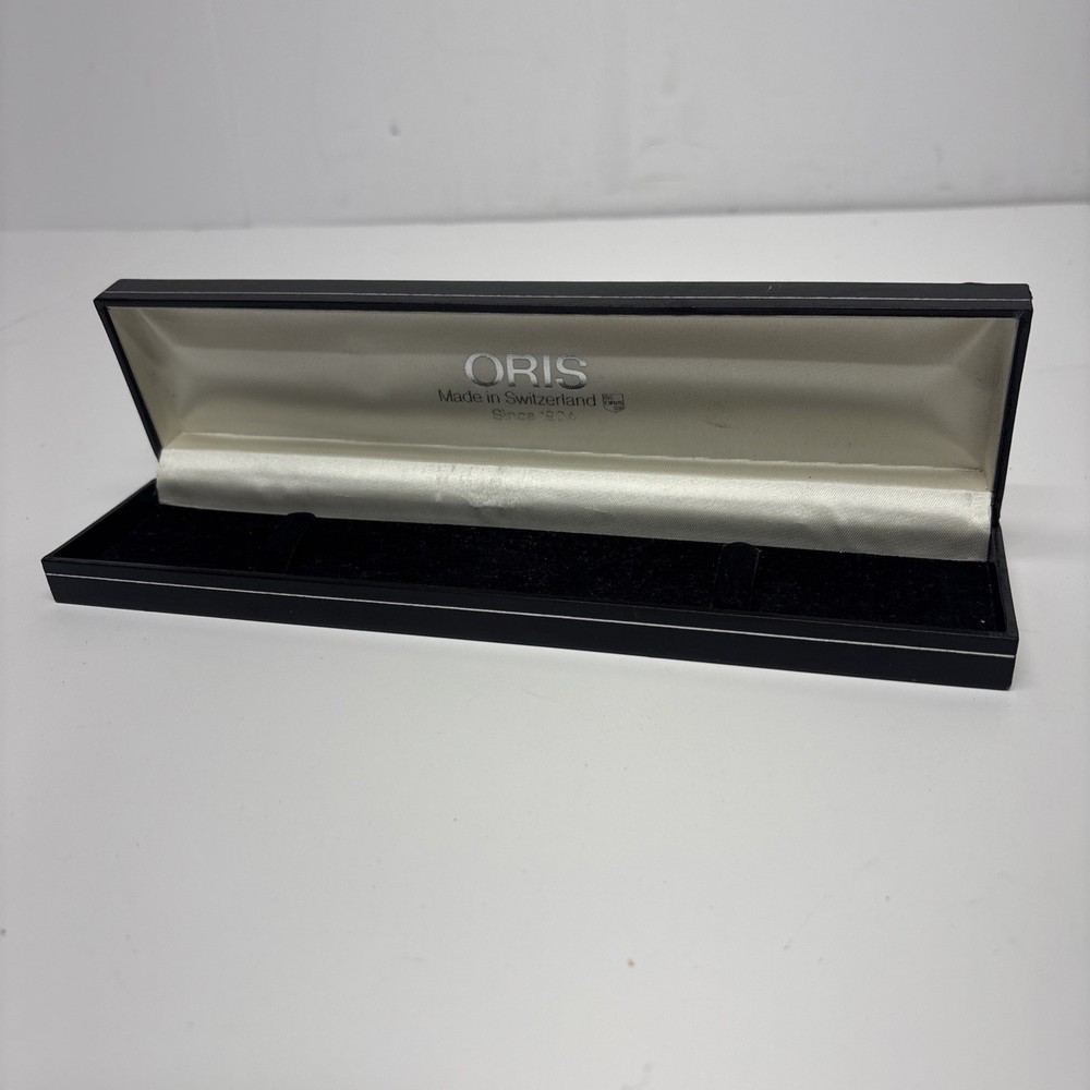 Oris Swiss Made Black Watch Display Box Case