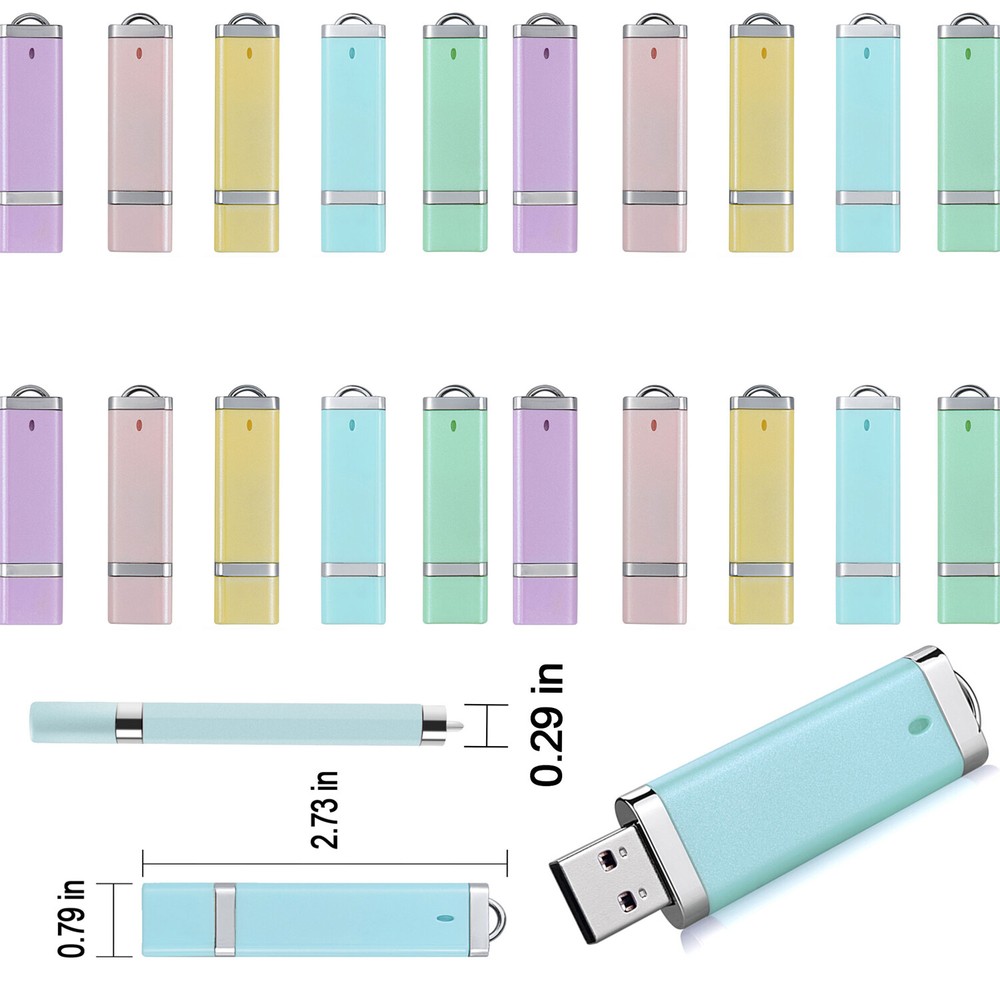 Kootion 20PCS 8GB USB 2.0 Flash Drive USB Memory Stick Thumb Drive For PC Laptop