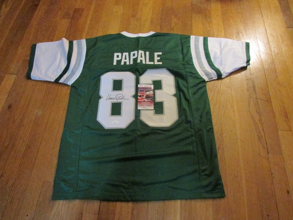 VINCE PAPAL AUTOGRAPH JERSEY WITH JSA COA-image