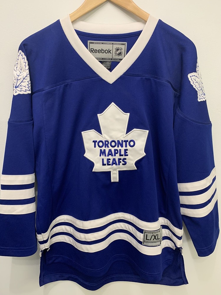 Reebok NHL Officially Licensed Youth Toronto Maple Leafs Jersey Size L/ XL