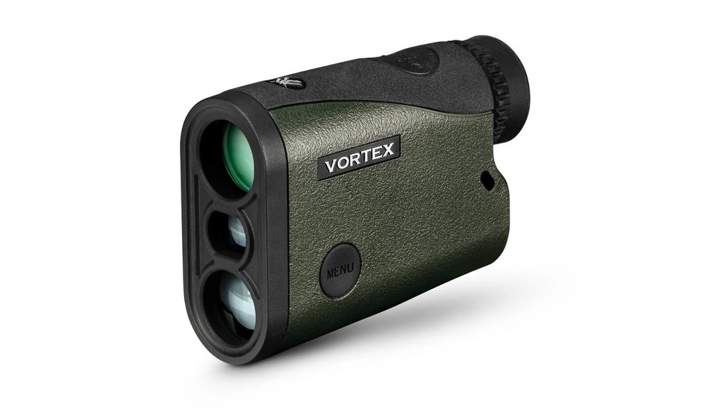 VORETX CROSSFIRE HD 1400 LASER RANGE FINDER GREEN W/ SOFT CASE & WRIST LANYARD