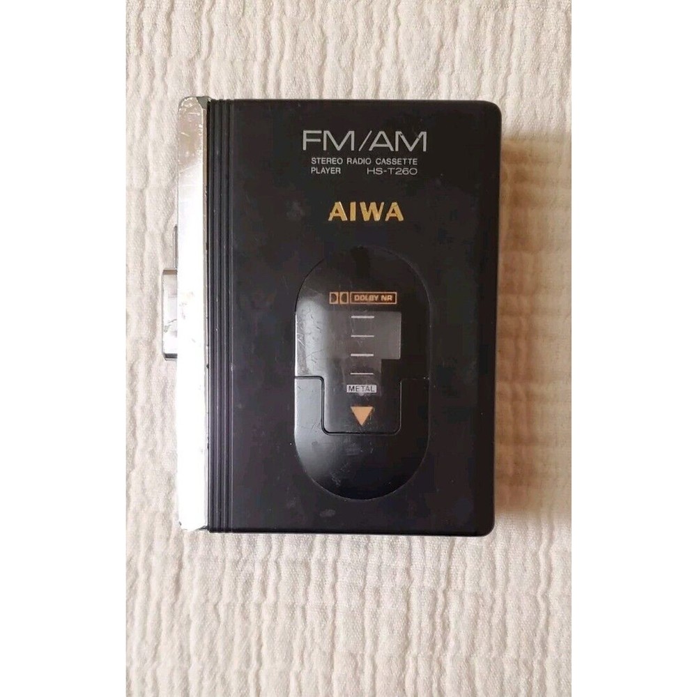 Vintage Aiwa HS-T260 FM AM Stereo Cassette Player Parts Repair