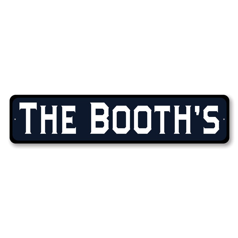 Personalized Last Name Sign