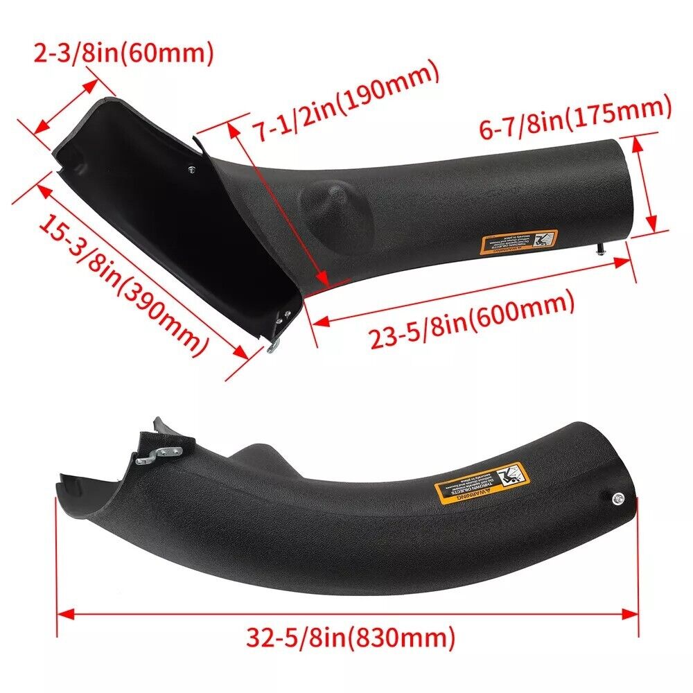 Lower Discharge Chute For John Deere LA100 LA105 LA110 LA120 LA125 LA135 D100