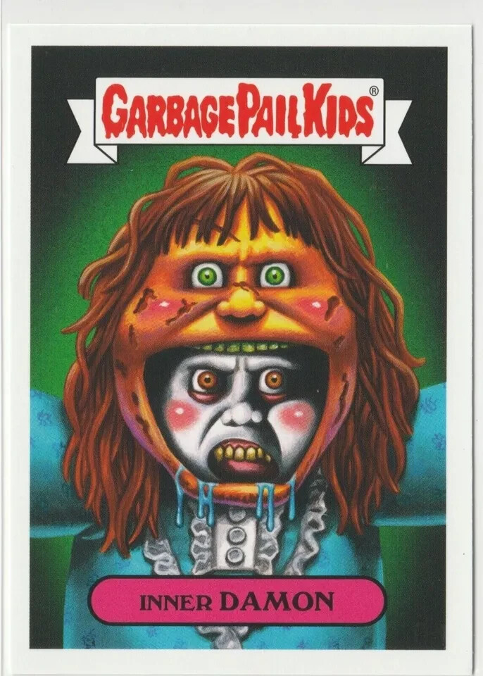 Inner Damon #1b Garbage Pail Kids GPK 2019 Revenge of the Oh Horror-ible