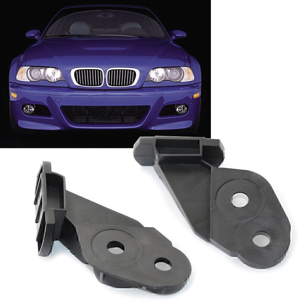 Front Bumper Cover Mount Supports for BMW 3 Series E46 1999-2006 Models