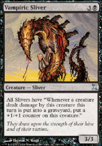 VAMPIRIC SLIVER X4 Time Spiral MTG Magic the Gathering Cards DJMagic