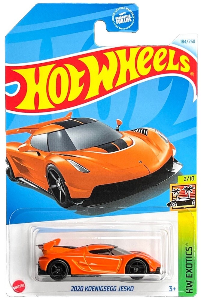 HOT WHEELS 2020 KOENIGSEGG JESKO HW EXOTICS NEW 2024