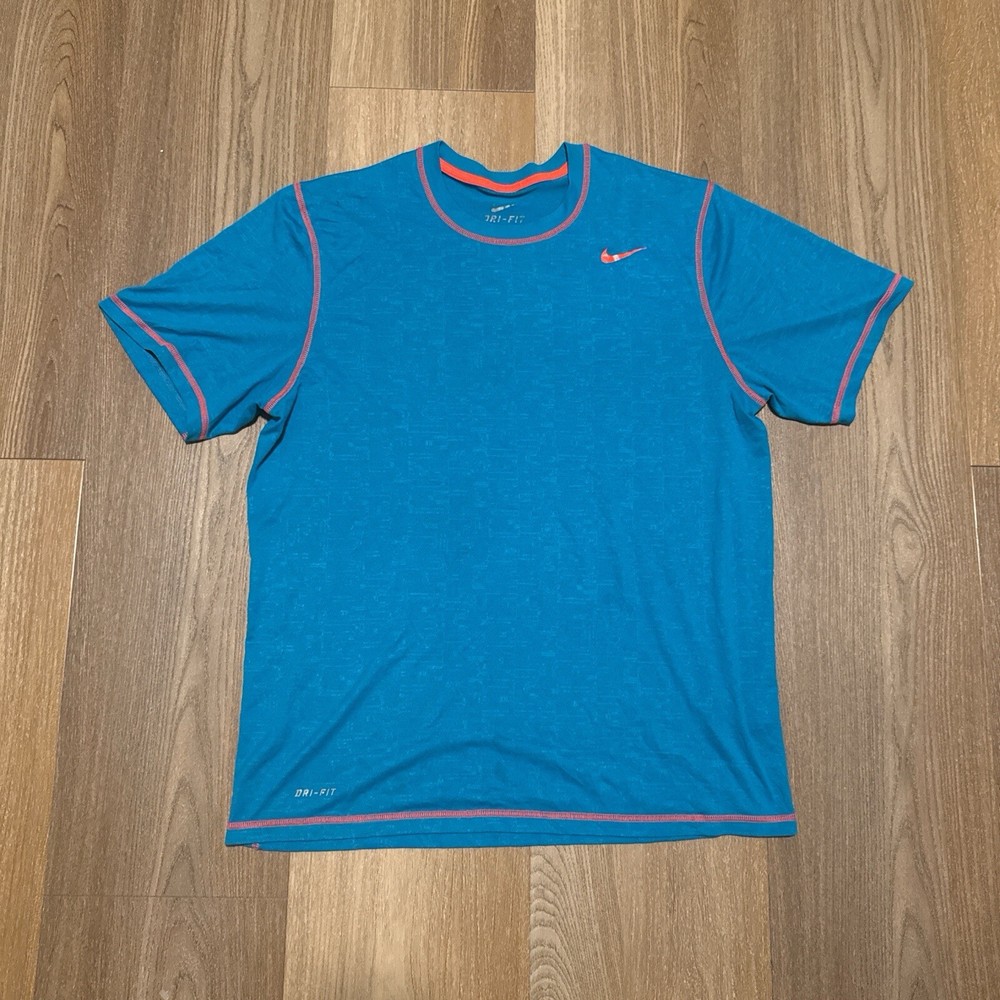 Blue Nike Dri-fit T-shirt