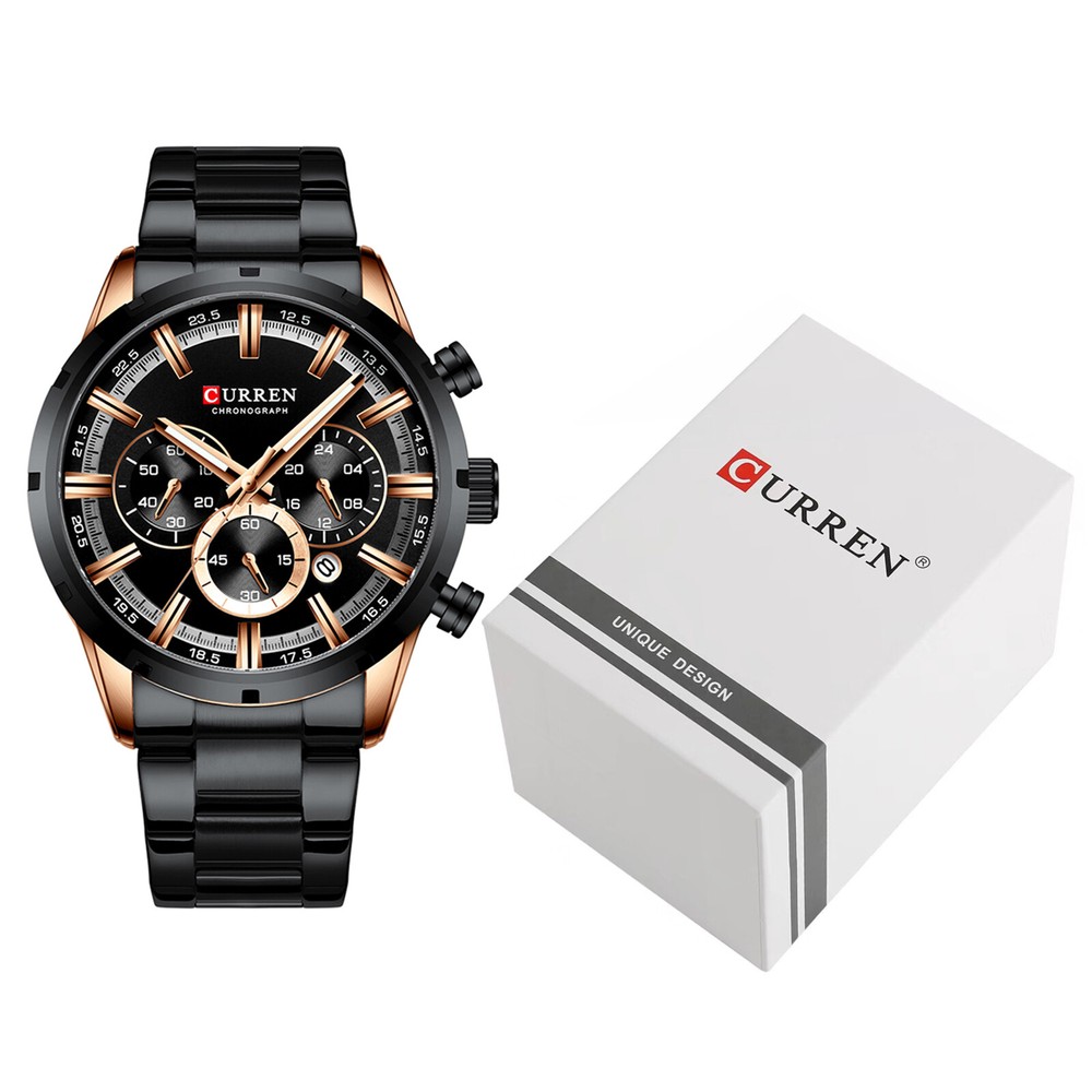 8355 Luxury Business Men Watch 3ATM Waterproof Large Face N5I9