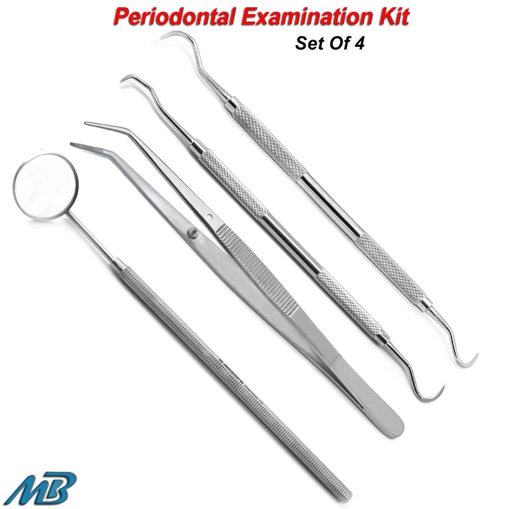 Dental Oral Hygiene Deep Cleaning Professional Teeth Care Scaler Instruments Kit