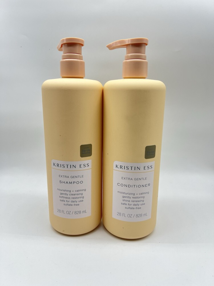 Kristin Ess Extra Gentle Shampoo and Conditioner Duo, 28 fl oz