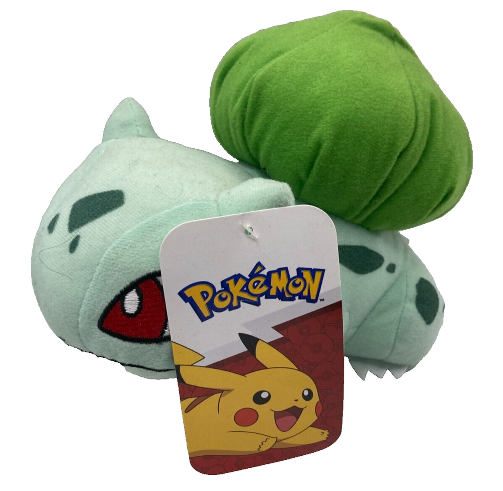 Bulbasaur 20cm Plush Toy Soft Stuffed Pokemon Collectible by Bensons