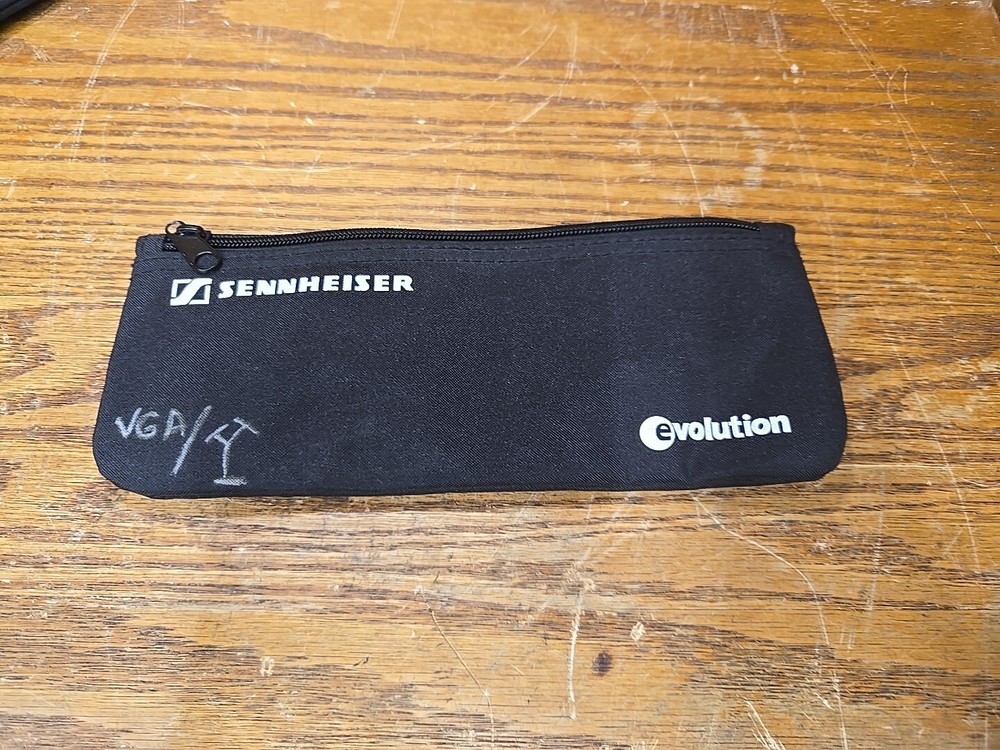 Original Sennheiser Evolution Zipper Microphone Padded Bag Pouch Case