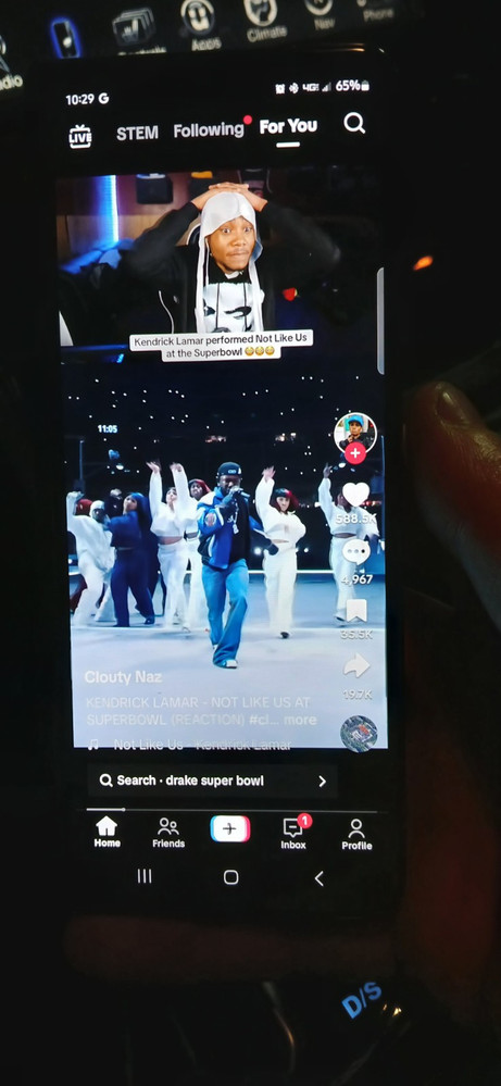 Samsung Zfold 5 Black 256gb WITH TIK-TOK Installed. Mint Condition.