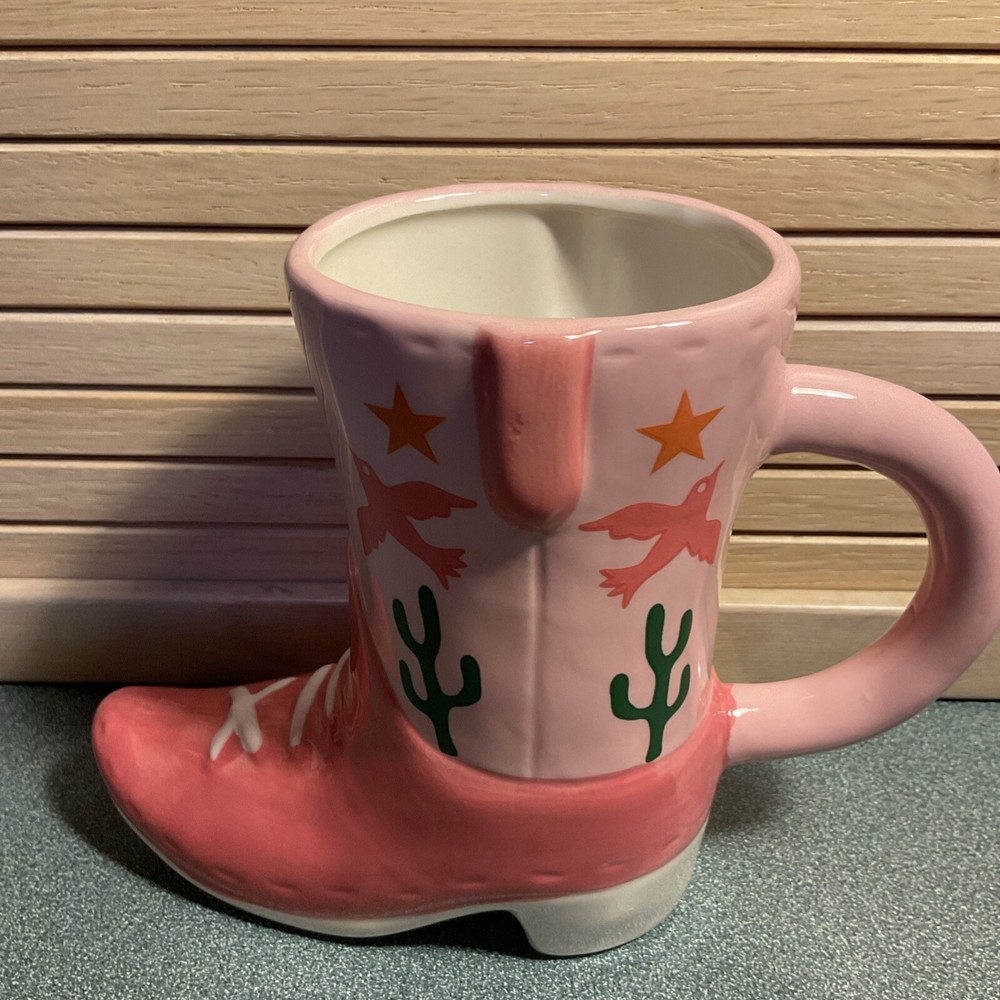 Cowboy Boot Shaped Coffee Mug from World Market
