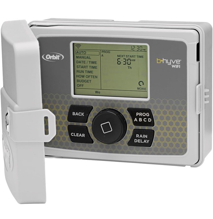 Orbit 57946 B-hyve Smart Indoor/Outdoor 6-Station WiFi Sprinkler System