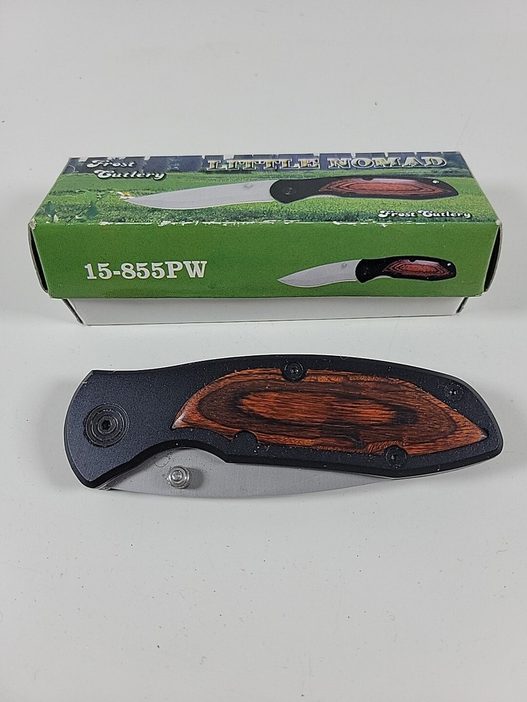 New Frost Cutlery Little Nomad Knife Compact and Durable Outdoor Tool for Everyday Use