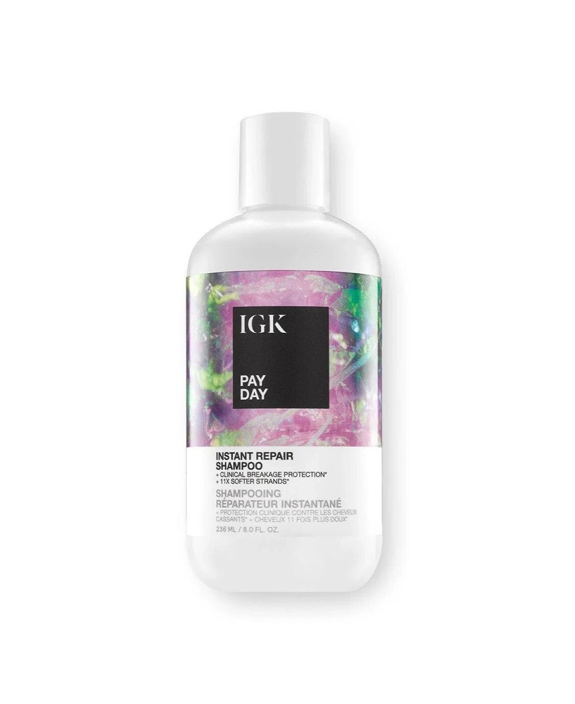 IGK Pay Day Instant Repair Shampoo 8 oz New Sealed Hydrating Formula