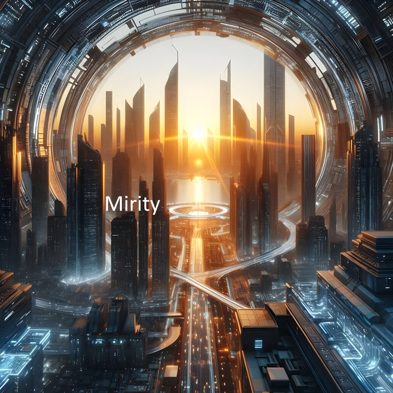 Futuristic Cityscape Digital Art Wallpaper Background Image-image