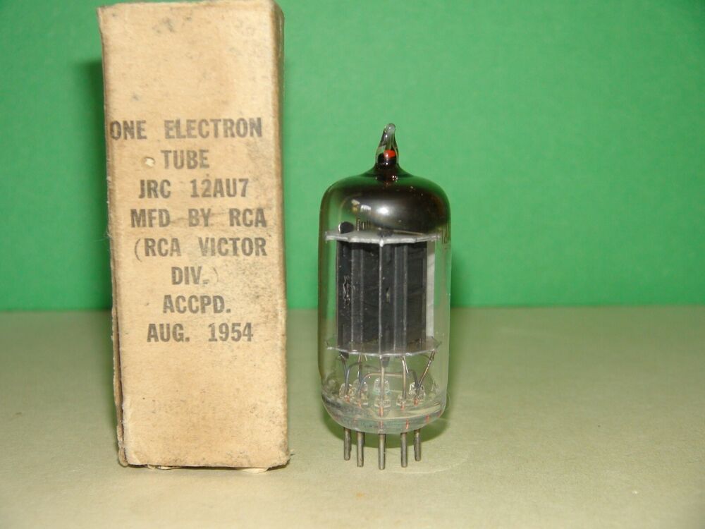 JRC RCA Victor 12AU7 ECC82 Vacuum Tube 1954