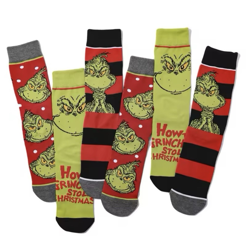 grinch socks