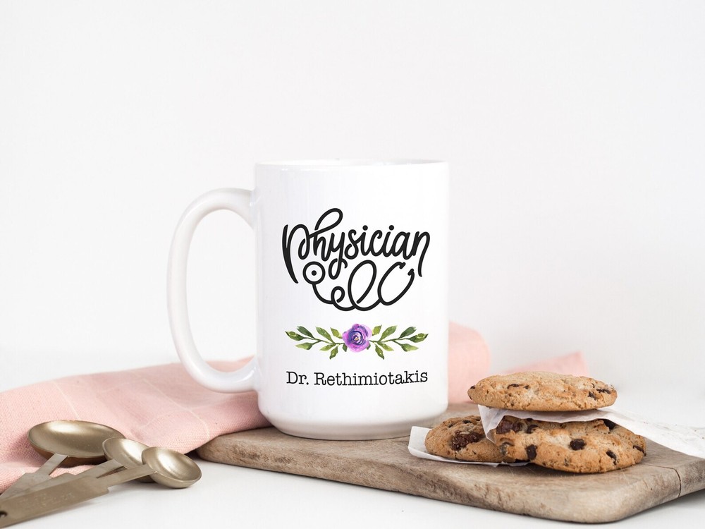 Personalized Physician Coffee Mug Custom Doctor Coffee Cup Medical School Cup