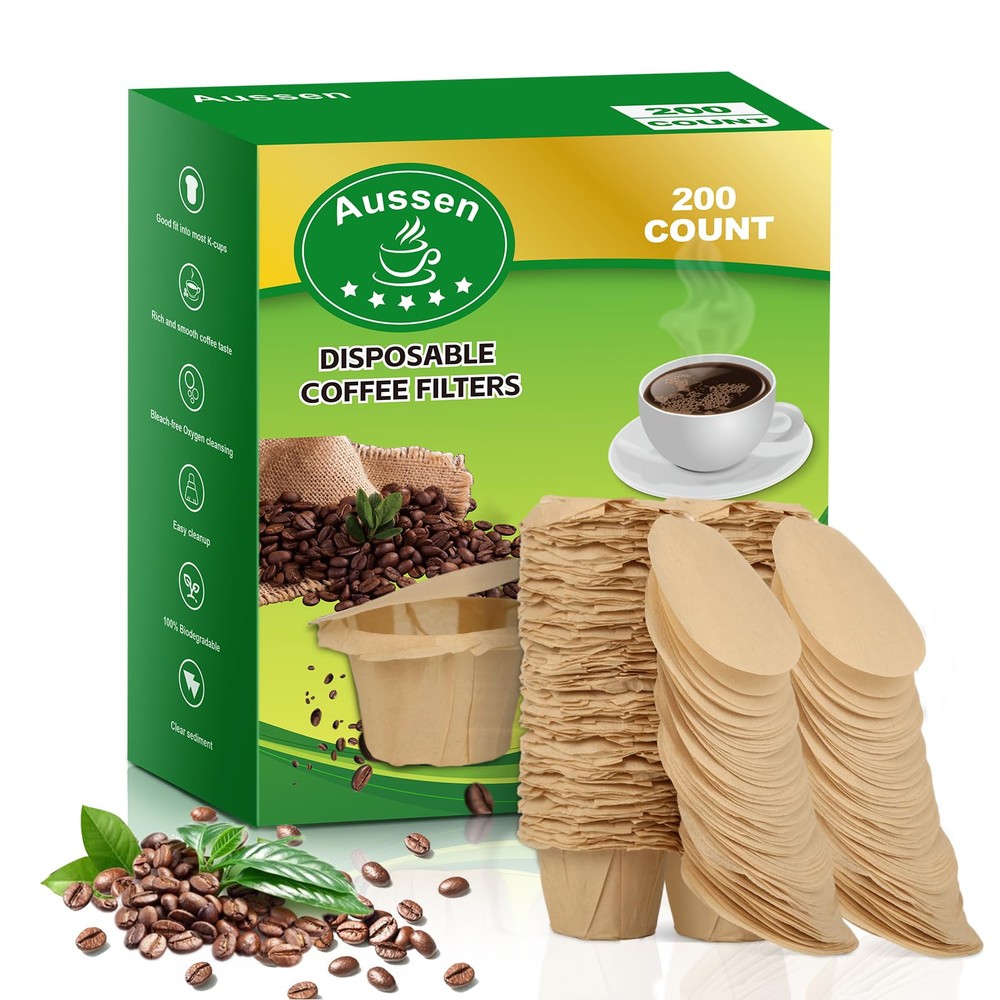 Disposable Coffee Paper Filters Replacement for Keurig Single-Serve Brewers