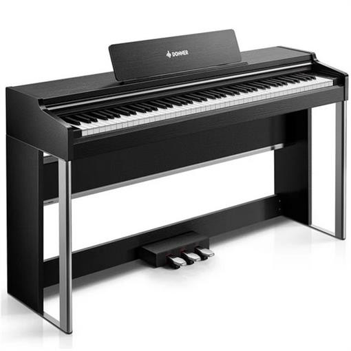 DONNER DDP-200 Pro 88-Key Weighted Digital Piano with Stand and Pedals