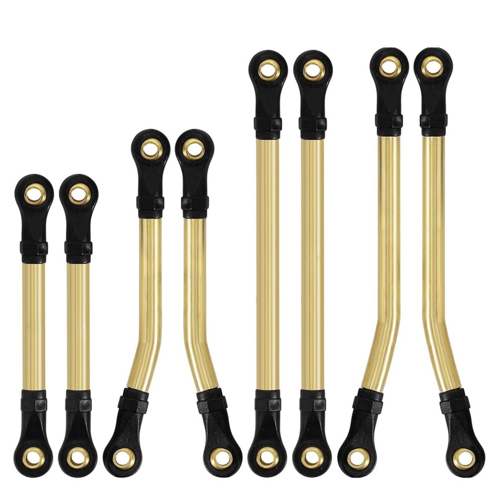 8pcs Brass High Clearance Link Kit for Traxxas TRX4M 1/18 RC Car Upgrade