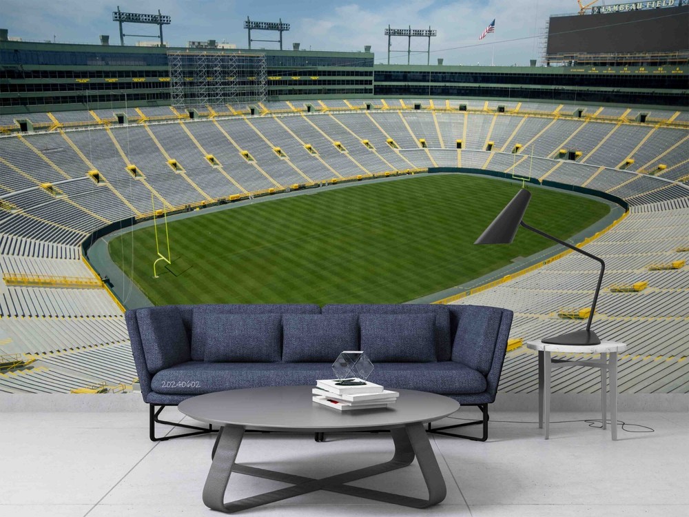 3D Green Bay Lambeau Field Wall Murals Wallpaper Murals Wall Sticker