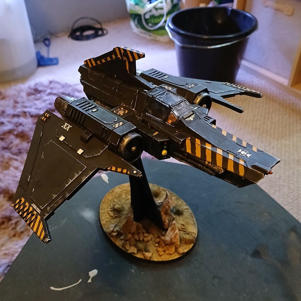 warhammer XIPHON PATTERN INTERCEPTOR FORGE WORLD WARHAMMER 40K 30K  PAINTED