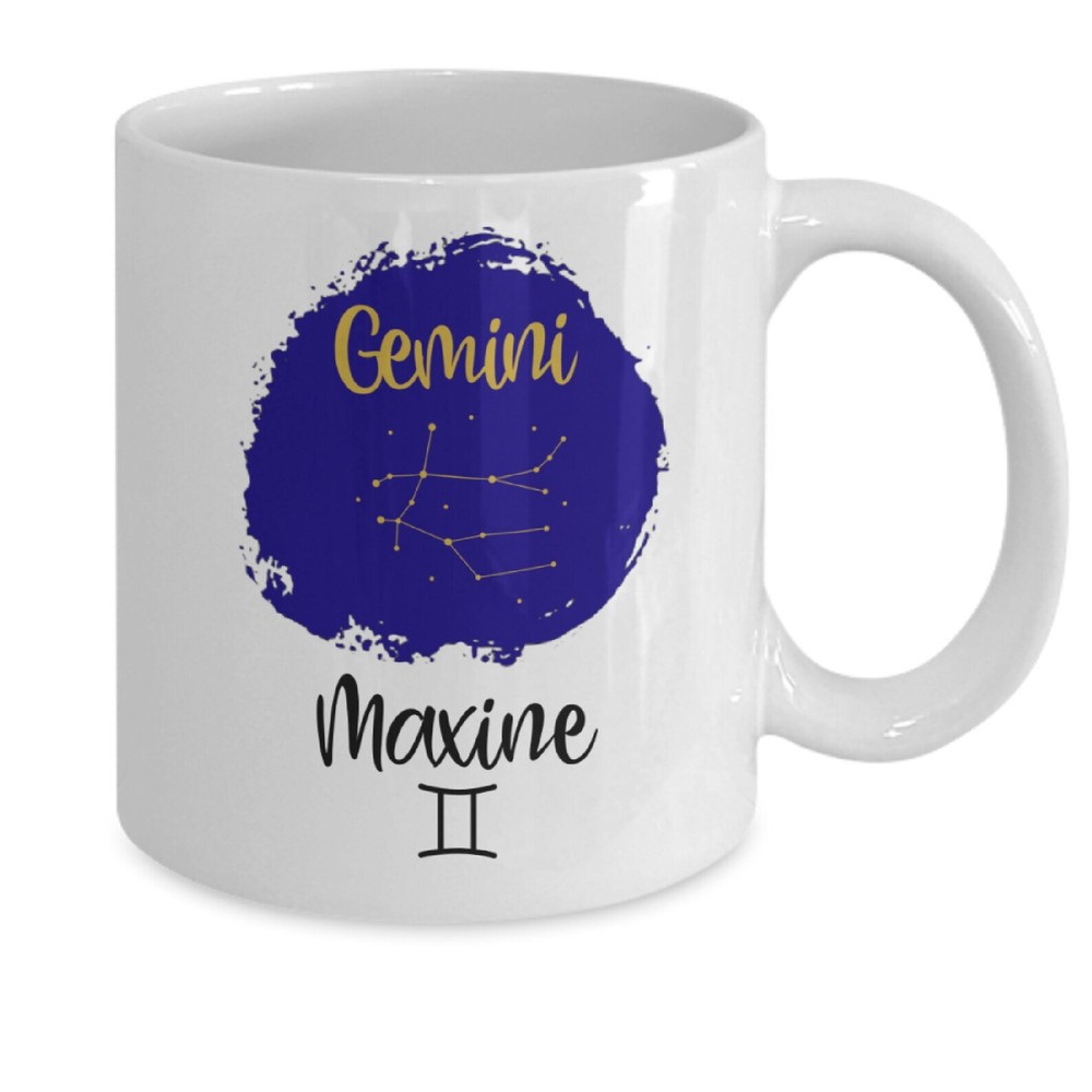Custom Gemini Zodiac Mug with Constellation - Unique Birthday Gift for Gemini Lovers  
