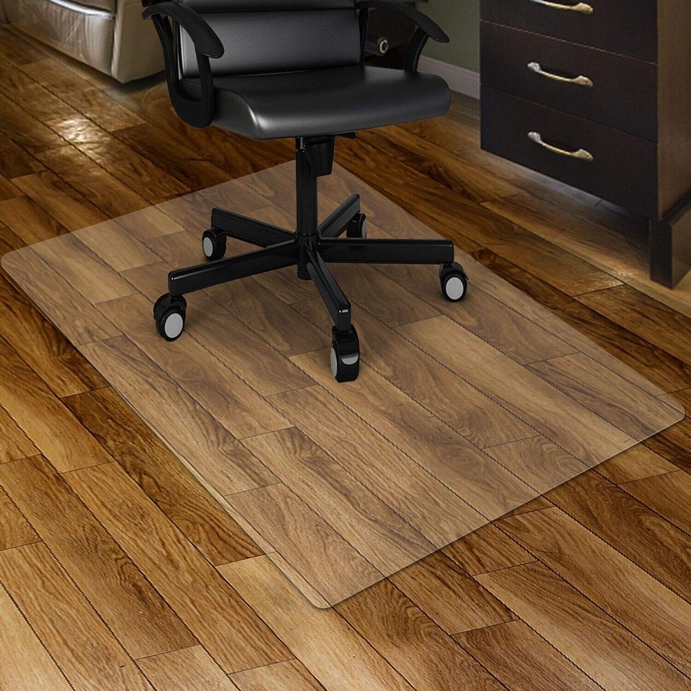 Kuyal 36x48 Clear Chair Mat for Hardwood Floors Transparent Floor Protector