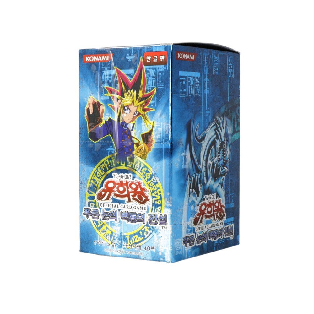 Yugioh LOB-K Legend of Blue Eyes White Dragon Booster Box Korean Ver 1Box Sealed