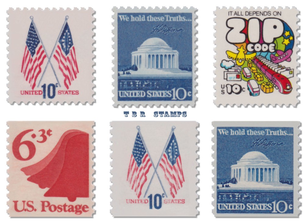 1973-1974 Complete 6-Set Regular Issues 1509-1520 – Shop Today-image